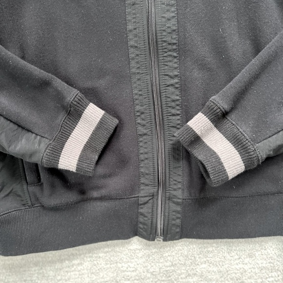 Tommy Hilfiger Black Heavy Duty Zip-Up Jacket - Picture 9 of 10